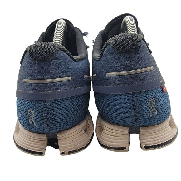 On Cloud Mens 10 Swiss Engineering Midnight Ocean Blue Running Athletic Shoes main image 10
